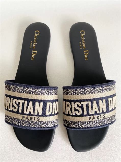 dior dway sandals|christian dior dway slide sandals.